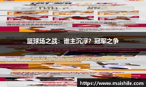 篮球场之战：谁主沉浮？冠军之争